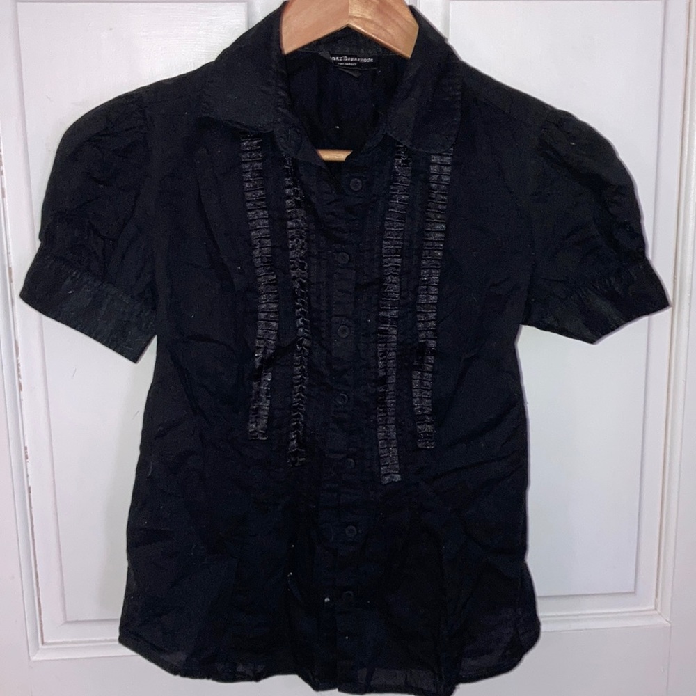 Behnaz Sarafpour for target tuxedo blouse